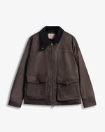 Unisex Duggan Oversized Waxed Jacket