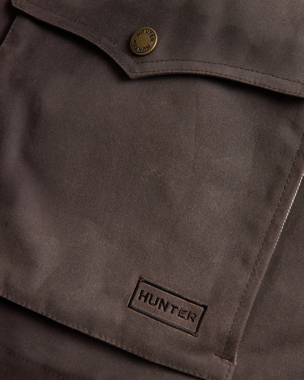 Unisex Duggan Oversized Waxed Jacket
