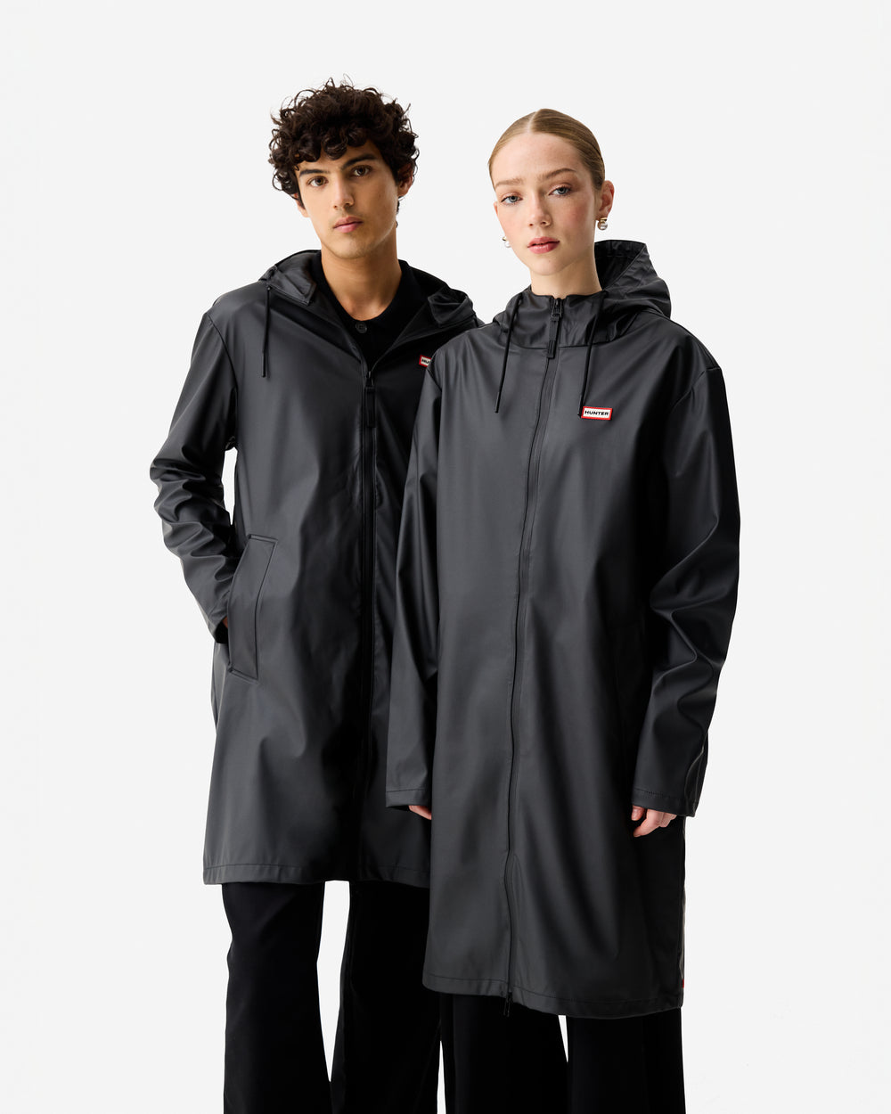 Unisex Downpour Andrea PU Rain Coat