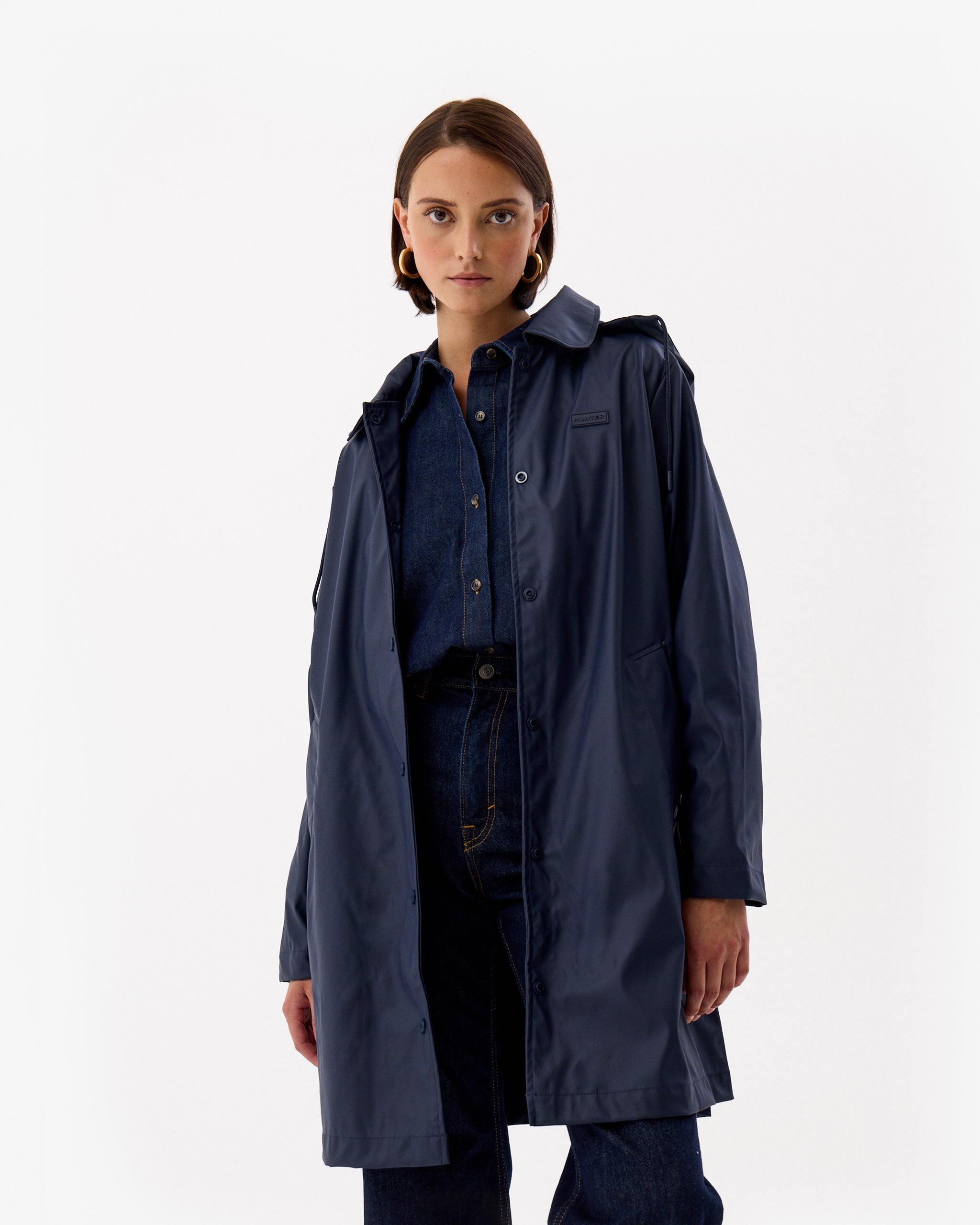 BENJA PU COAT – Hunter Boots UK