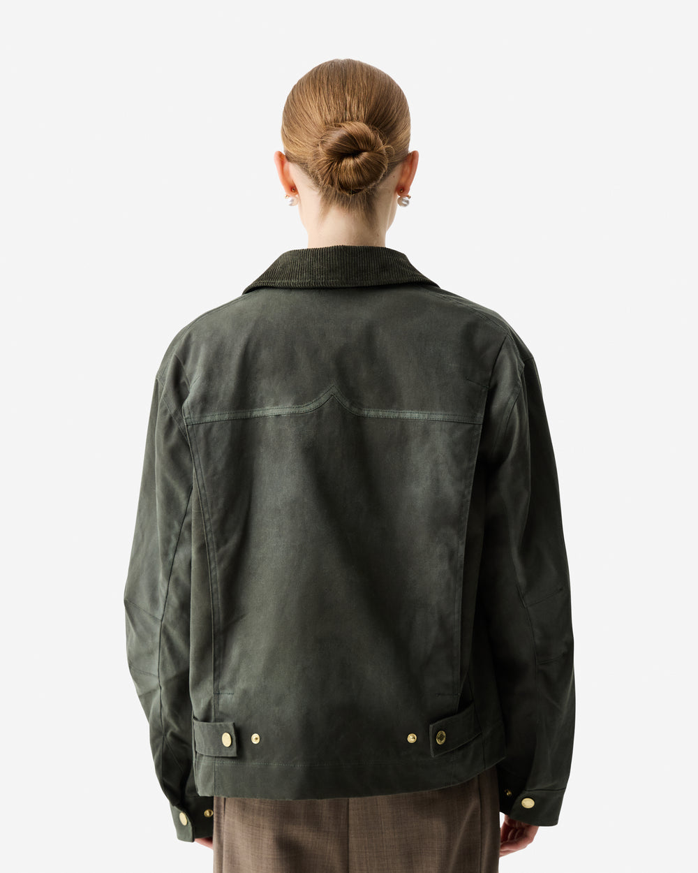 Women’s Leith Oversized Waxed Jacket