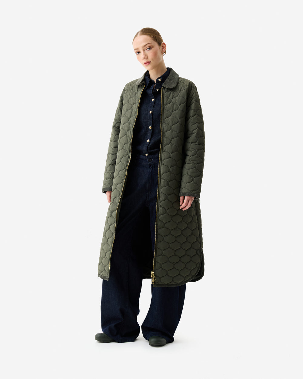 Women's Fionn Long Quilted Coat
