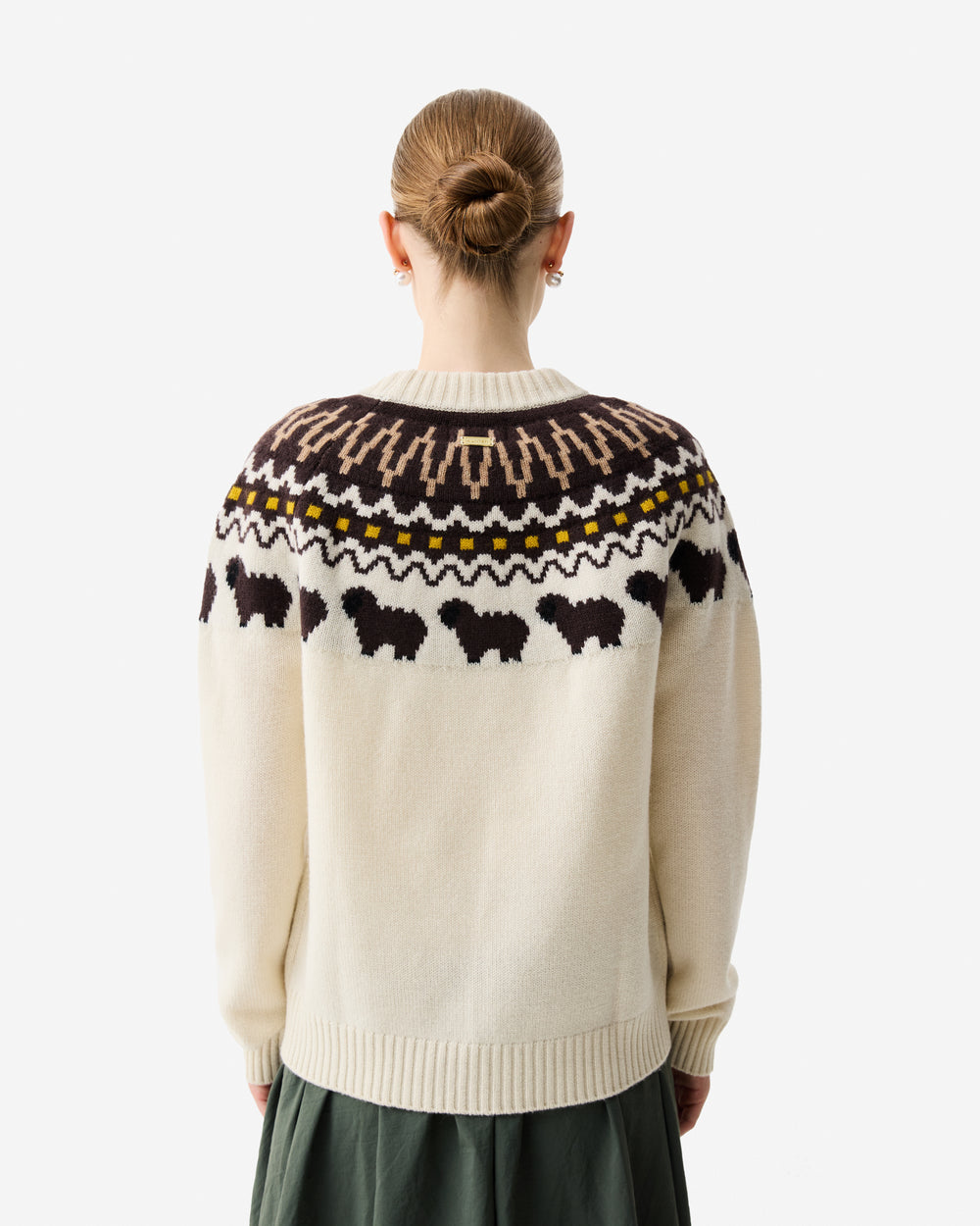 Women's Ashie Fair Isle Crew Neck Jumper