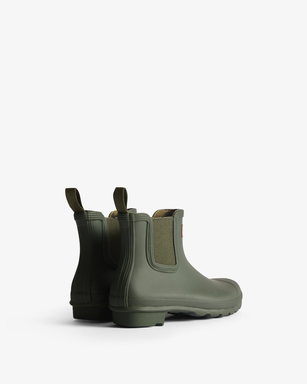 Women's Tartan Lining Chelsea Boots