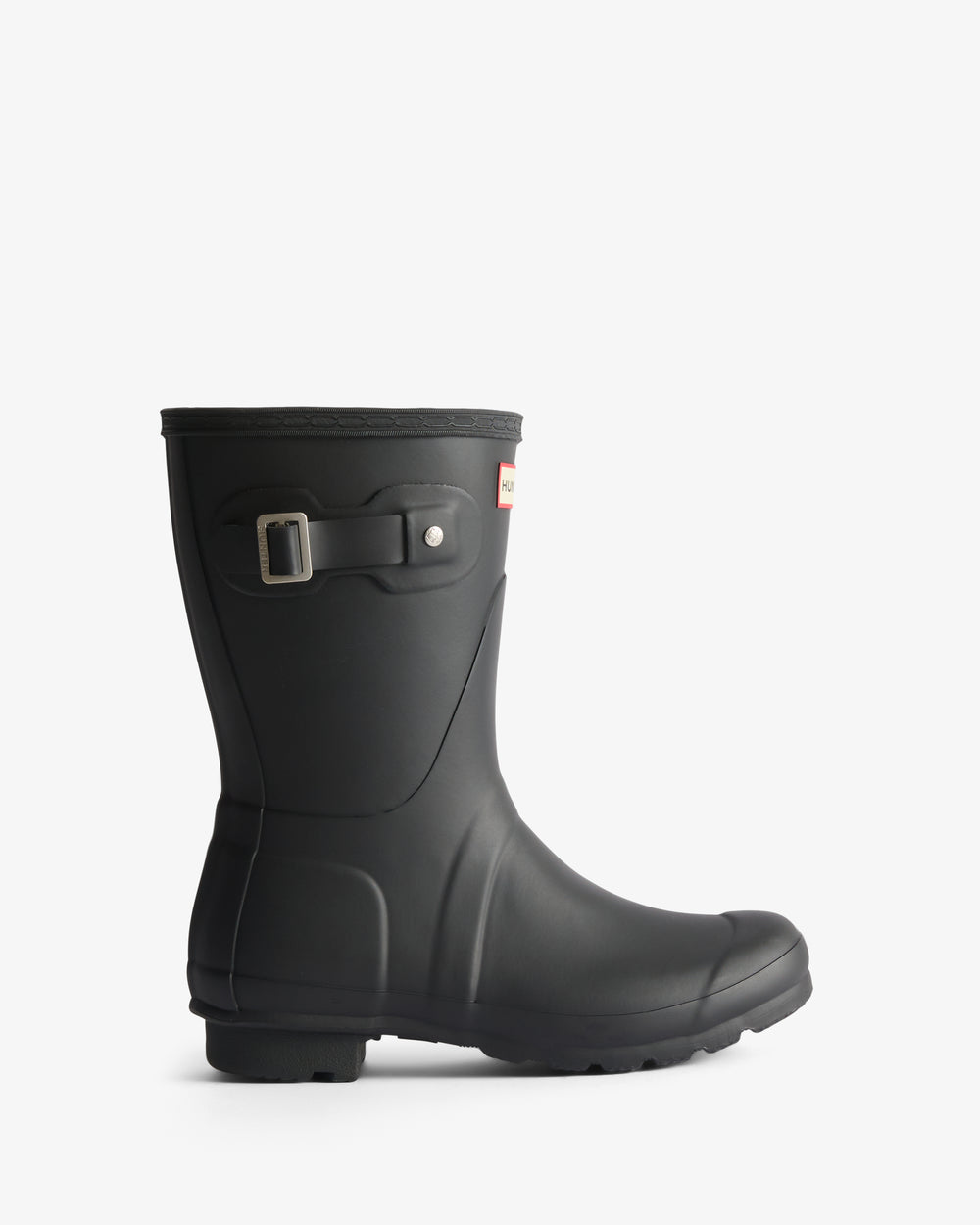 Women's Tartan Lining Short Wellington Boots