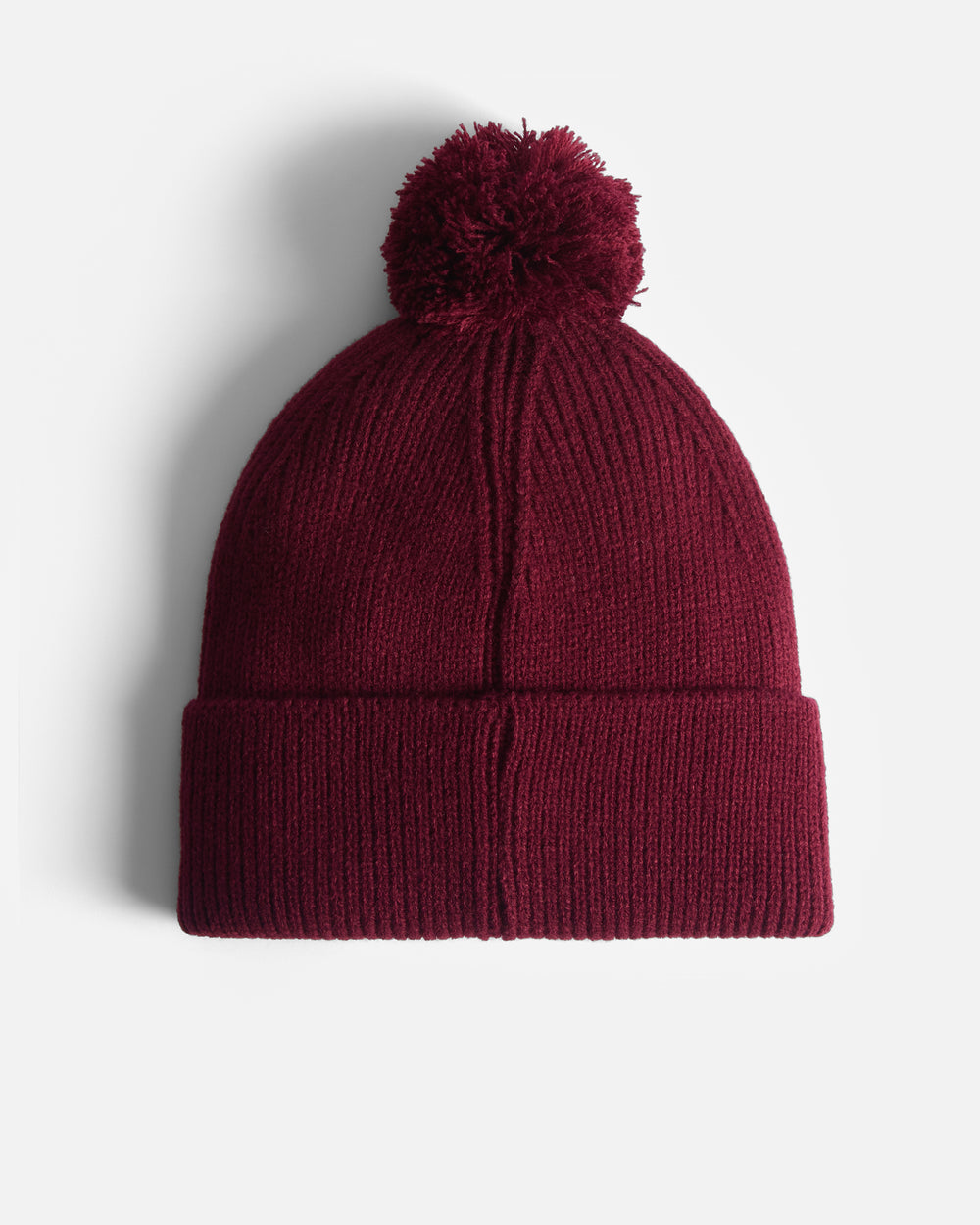 Brenig Ribbed Pom Beanie