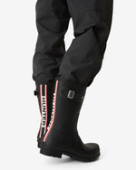 Men's Tri-Colour Logo Backstrap Short Wellington Boots
