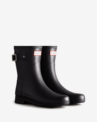 Women's Refined Slim Fit Short Wellington Boots