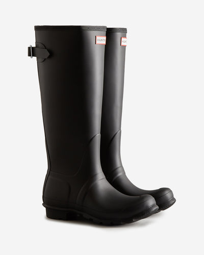 Women's Tall Back Adjustable Wellington Boots