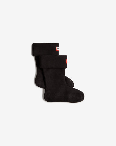 Kids Recycled Fleece Cuff Boot Socks