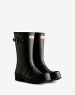 Men's Tri-Colour Logo Backstrap Short Wellington Boots