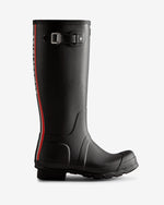 Men's Original Tall Hunter Tri Colour Logo Backstrap Boots