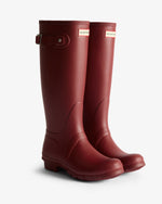 Women's Tri-Colour Logo Backstrap Tall Wellington Boots