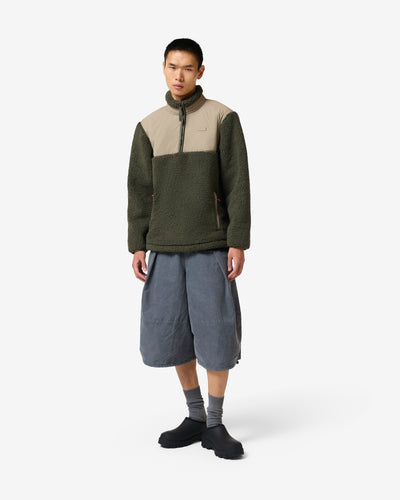 Men's Kambaba Elements 1/4 Zip Borg Fleece