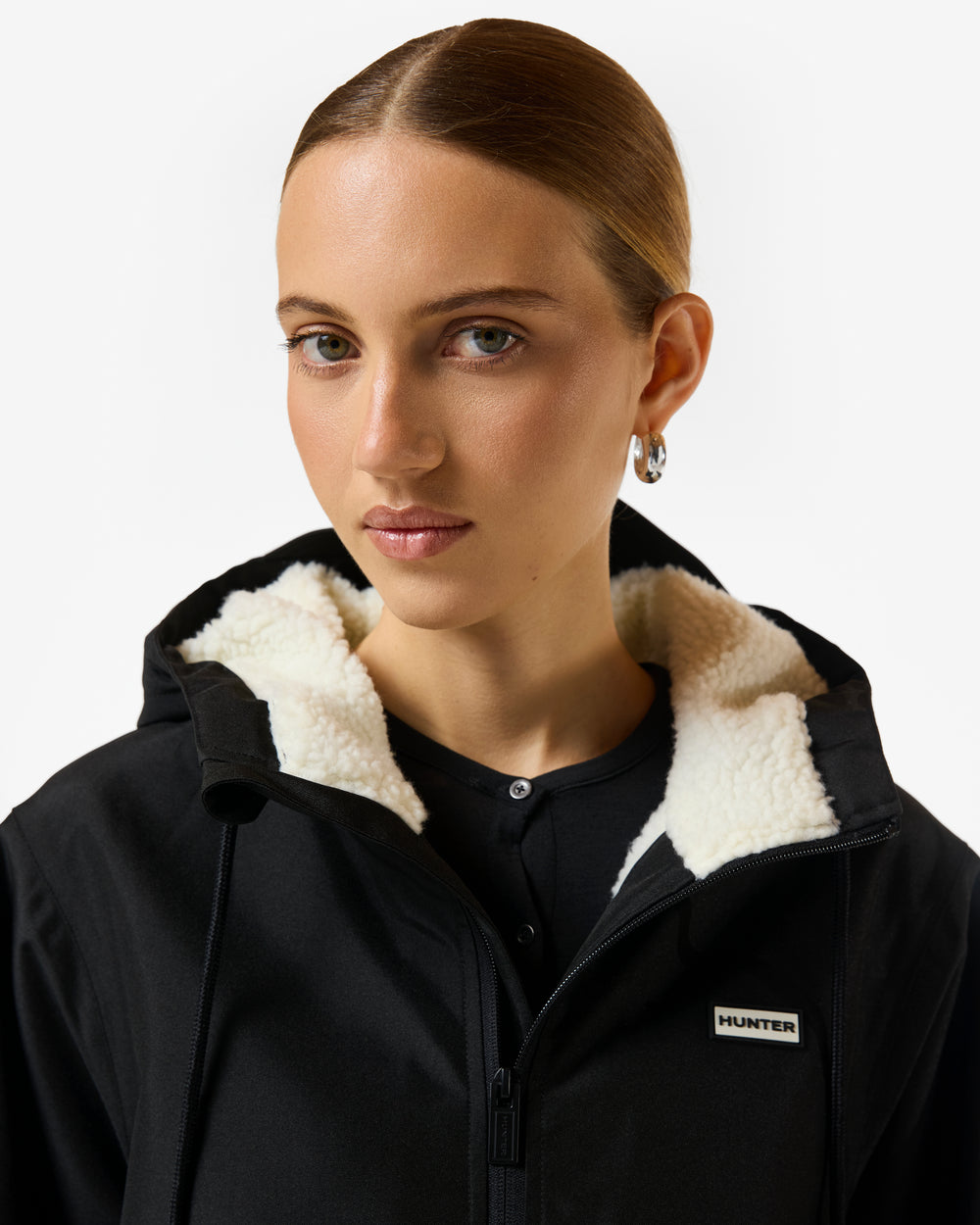 Women's Black Alton Cocoon Cloak