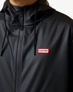 Unisex Black Downpour Andrea PU Rain Coat