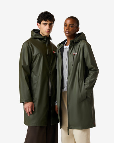 Unisex Kambaba Green Downpour Andrea PU Rain Coat