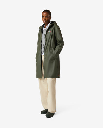 Unisex Kambaba Green Downpour Andrea PU Rain Coat