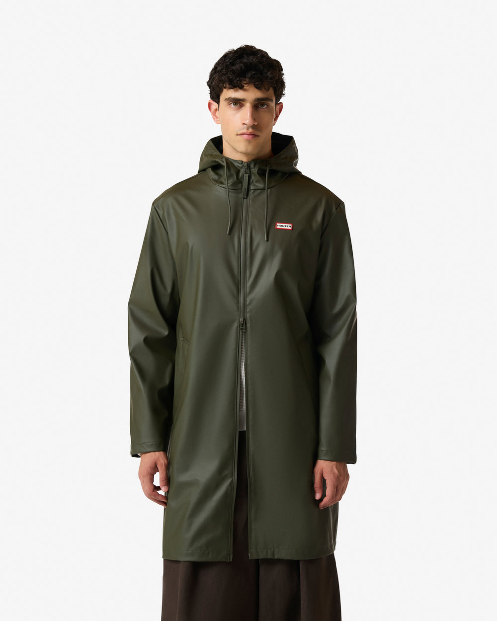 Unisex Kambaba Green Downpour Andrea PU Rain Coat