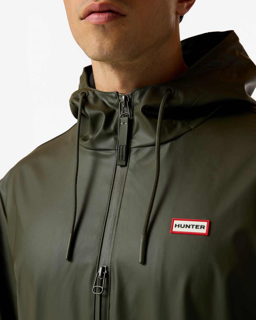 Unisex Kambaba Green Downpour Andrea PU Rain Coat