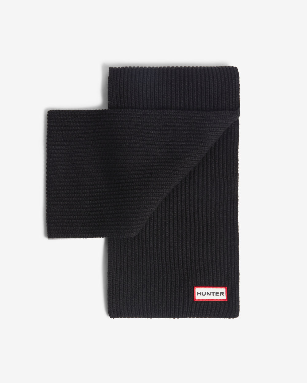 Unisex Black Arrinay Ribbed Pom Beanie/Scarf Box Set