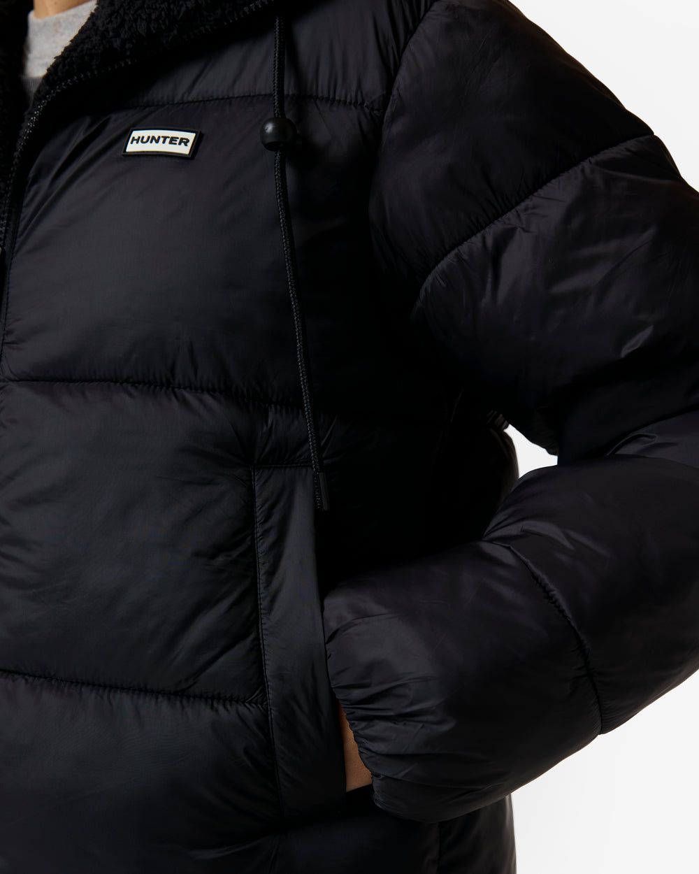 Women's Black Ashgil Short Puffer Jacket