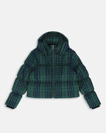 Women's Isla Tartan Jacquard Puffer Jacket