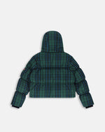 Women's Isla Tartan Jacquard Puffer Jacket