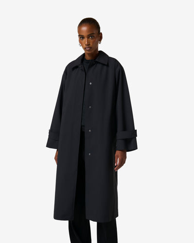 Women's Black Aboyne City Rain Coat