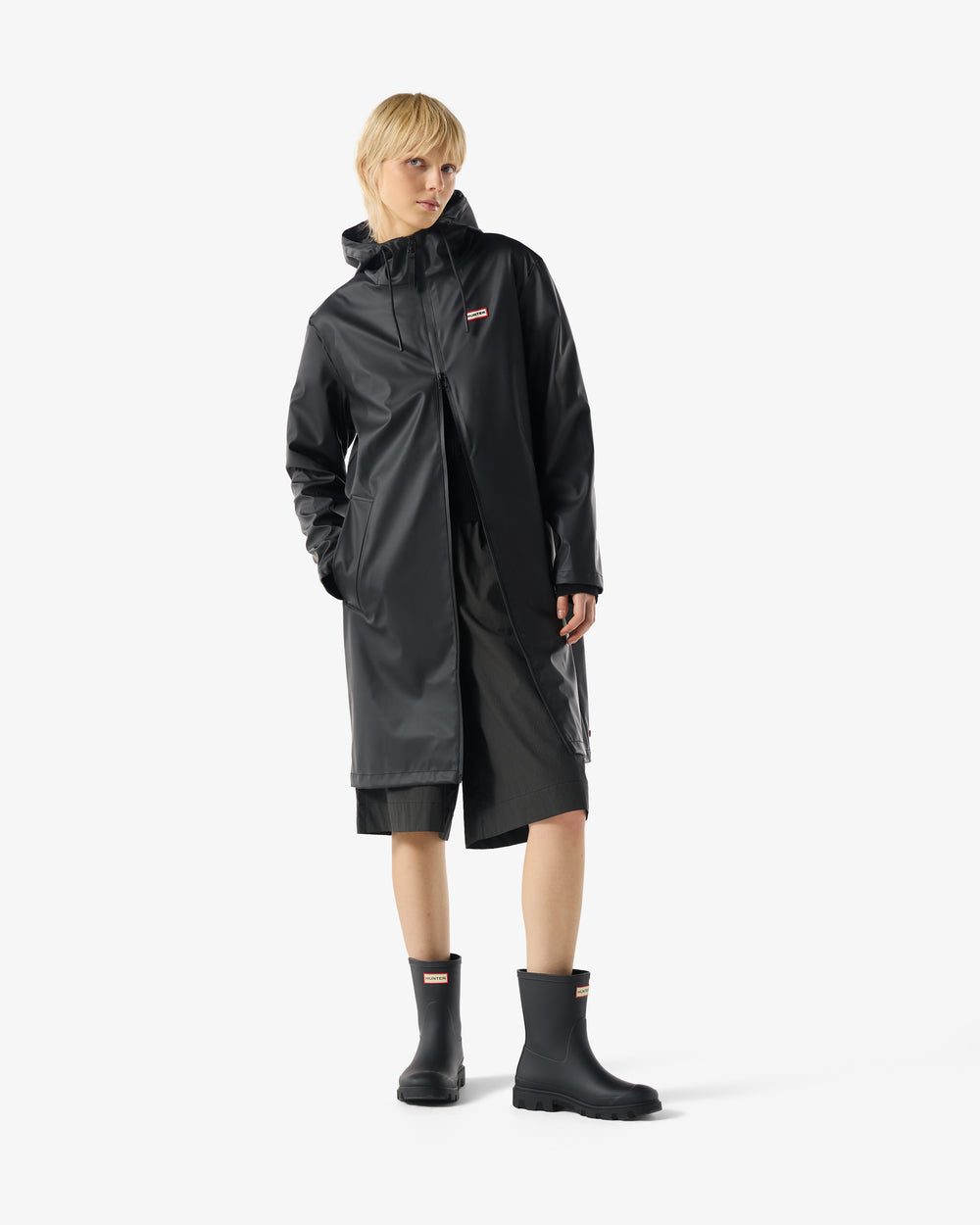 Unisex Downpour Andrea PU Rain Coat