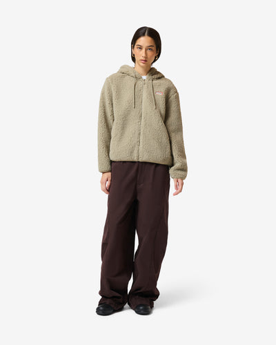 Women's Abbey Stone Bonelle Borg Fleece Hoodie