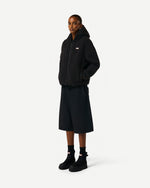 Women's Black Bonelle Borg Fleece Hoodie