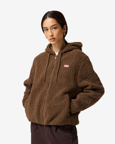 Women's Rain Drum Bonelle Borg Fleece Hoodie