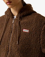 Women's Rain Drum Bonelle Borg Fleece Hoodie