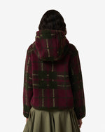 Women's Tartan Bonelle Tartan Borg Fleece Jacket