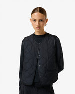 Women's Black Bonny Quilted Vest
