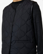 Women's Black Bonny Quilted Vest