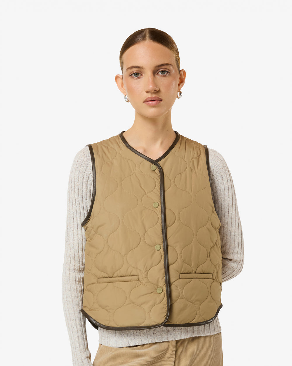 Women's Kelp Bonny Quilted Vest