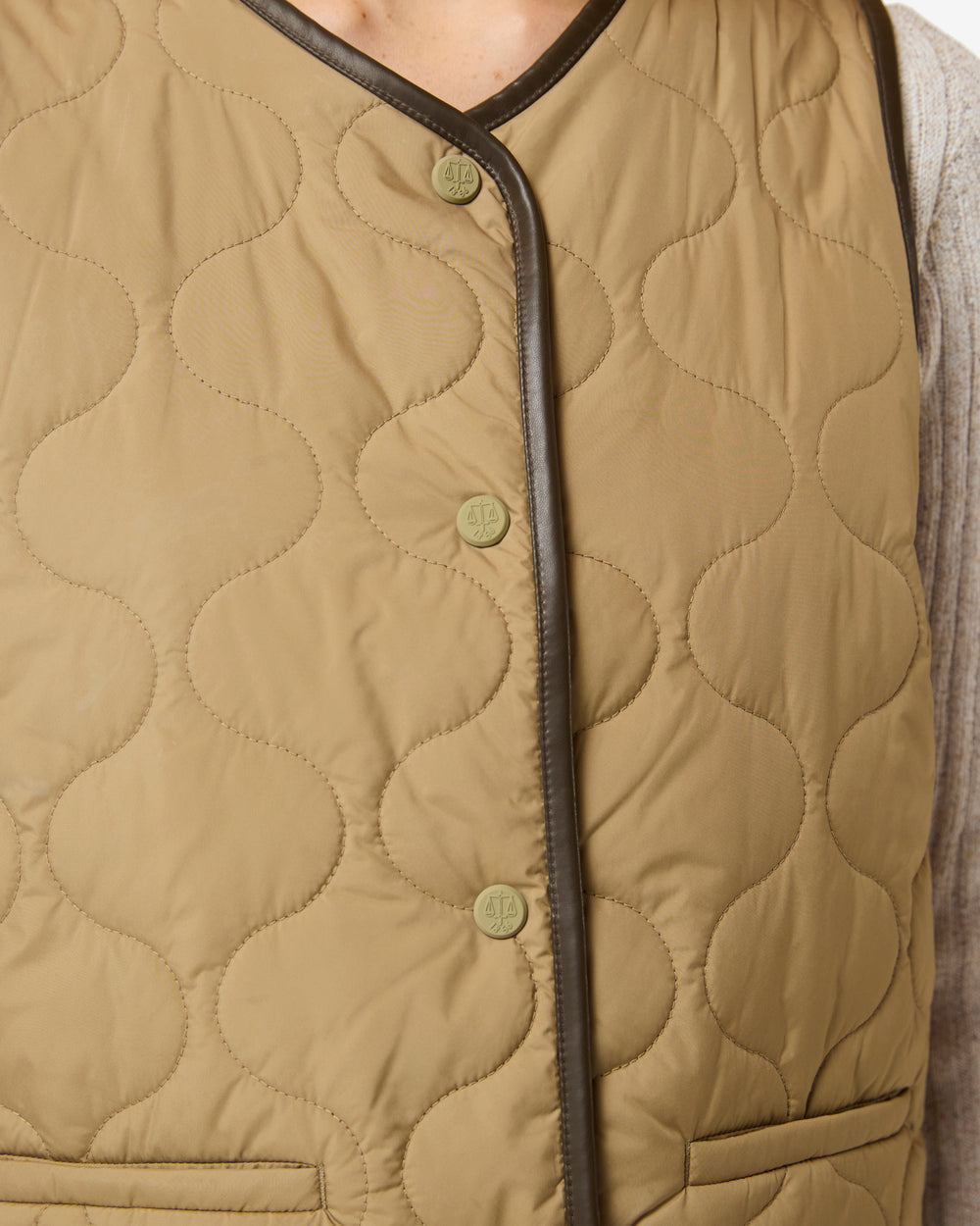 Women's Kelp Bonny Quilted Vest
