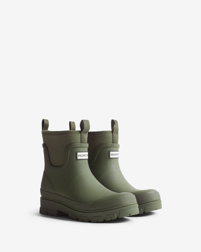 Women's Dark Olive Cirrus Neoprene Wellington Boot