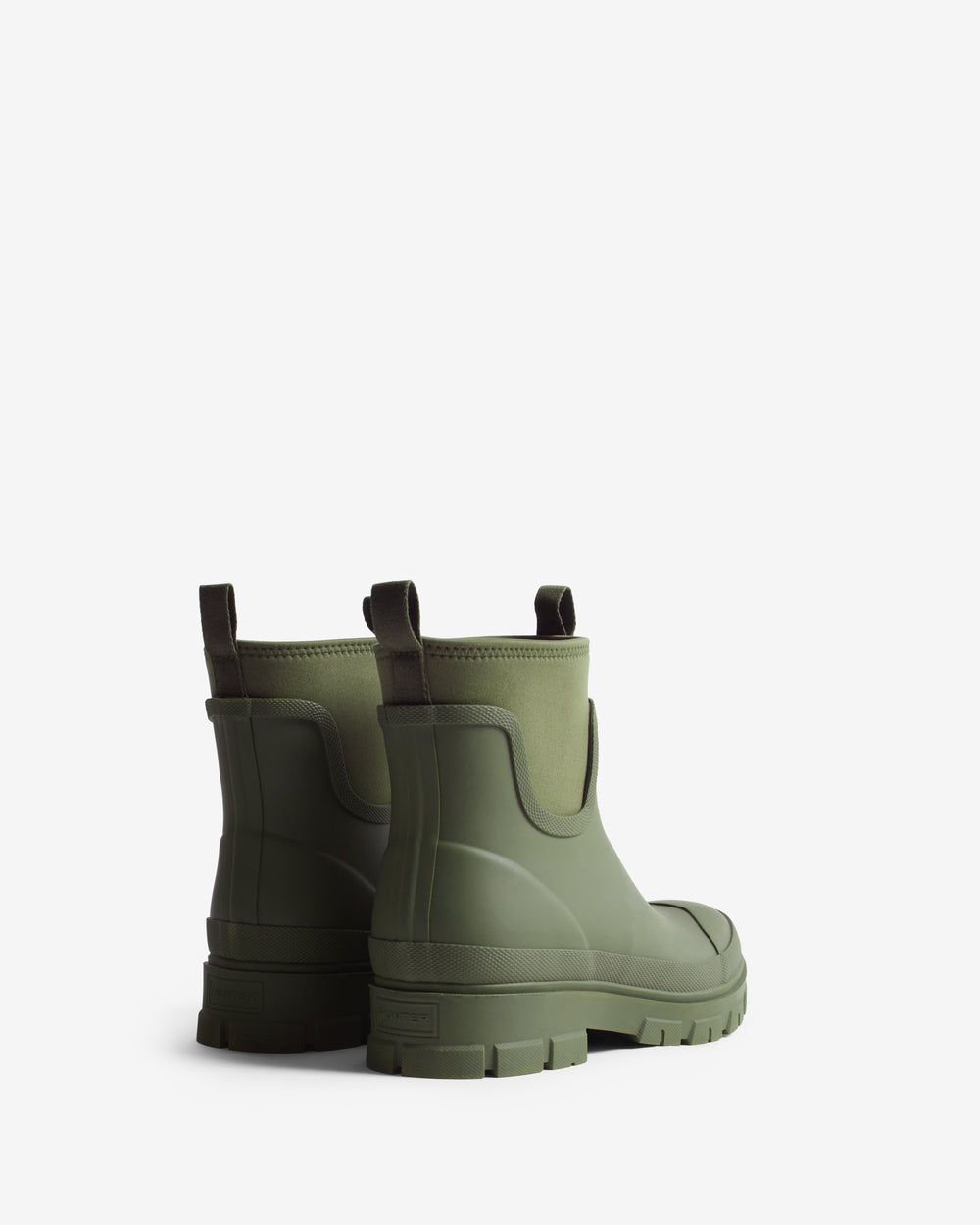 Women's Dark Olive Cirrus Neoprene Wellington Boot