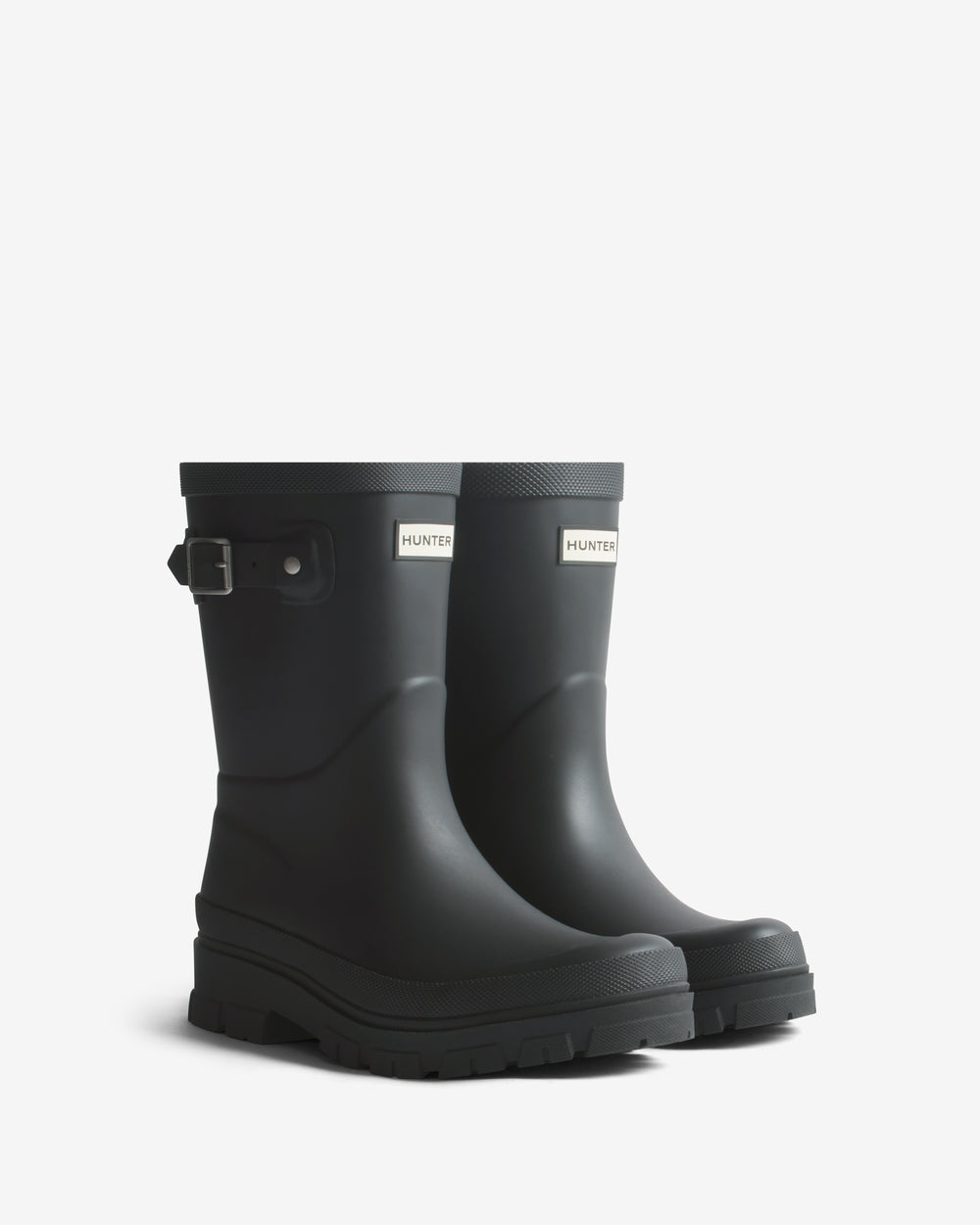 Women's Black Cirrus Short Wellington Boot