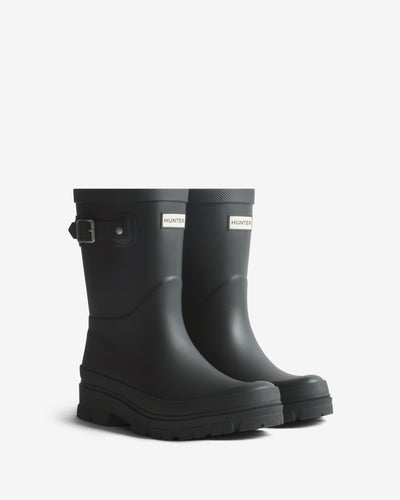 Women's Black Cirrus Short Wellington Boot