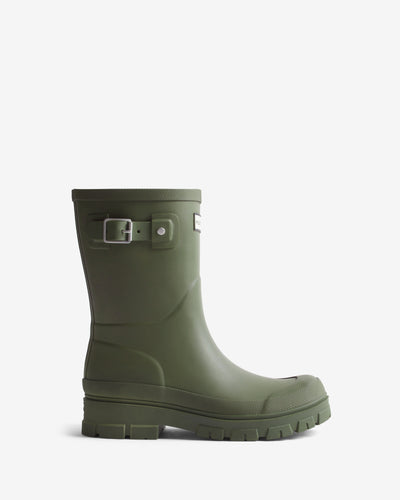 Women's Dark Olive Cirrus Short Wellington Boot