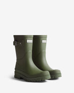 Women's Dark Olive Cirrus Short Wellington Boot