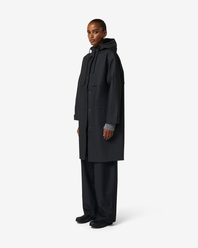 Women's Black Clova Rain Parka