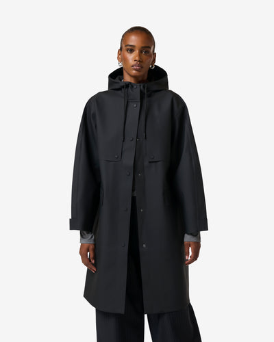 Women's Black Clova Rain Parka