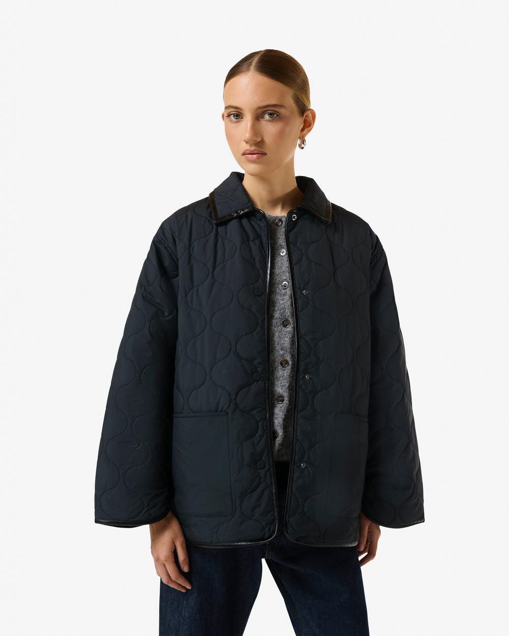 Women's Black Collynie Quilted Jacket