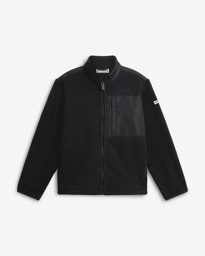 Kids Black Ditton Polar Fleece Jacket