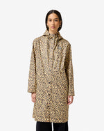 Women's Leopard Ellis PU Raincoat